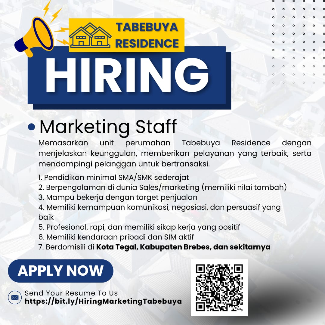 Loker Marketing Staff