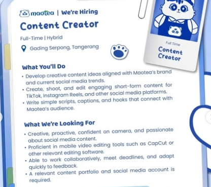 Loker Content creator