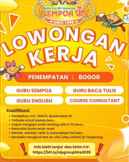 Loker Guru Baca Tulis