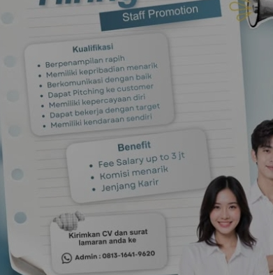 Loker Staff Promotion