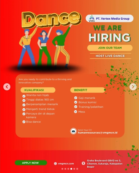 Loker Host live dance