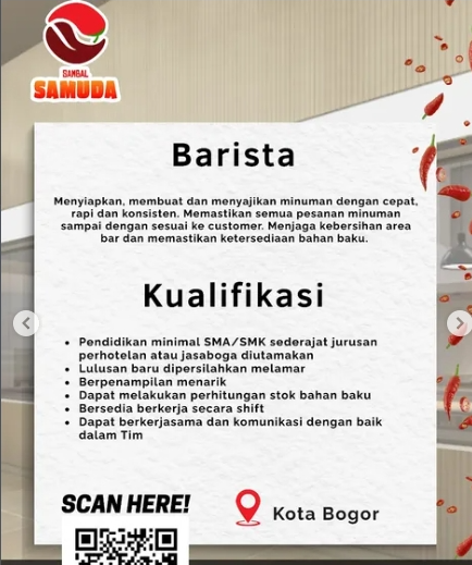 Loker Barista