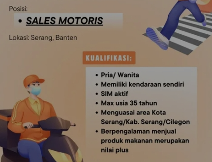 Loker Sales Motoris