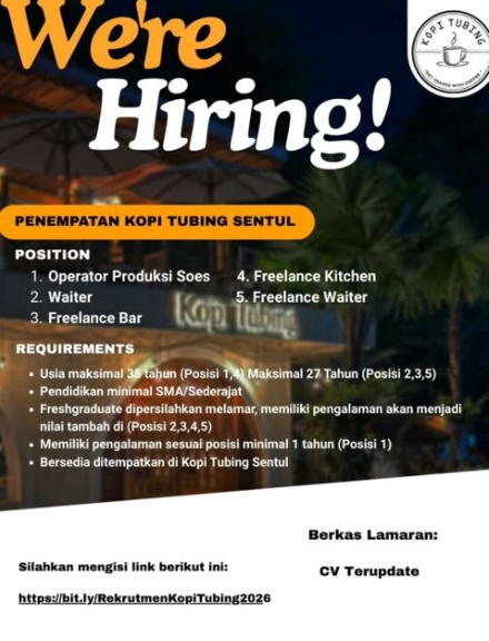 Loker Freelance Bar