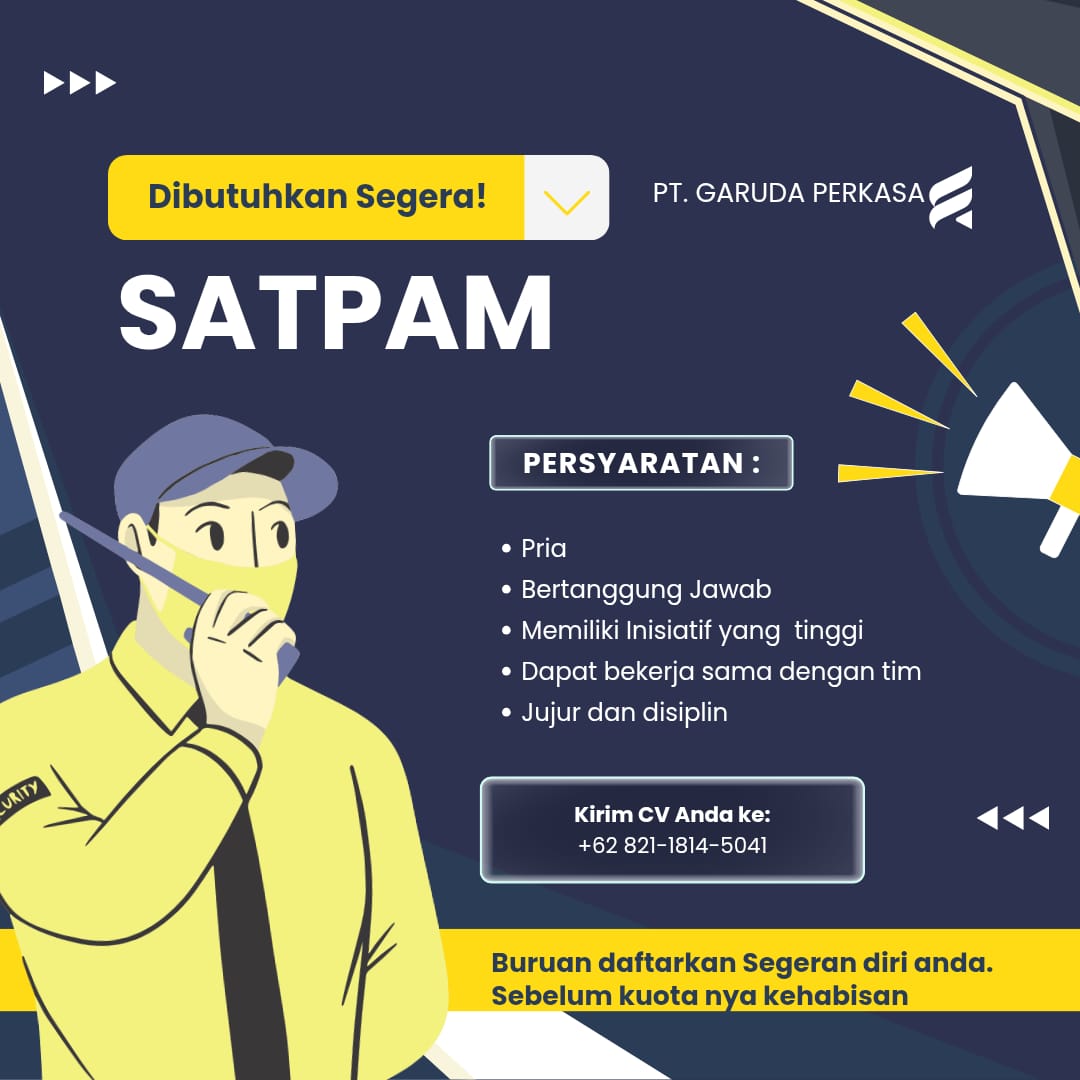 Loker Security (Satpam)