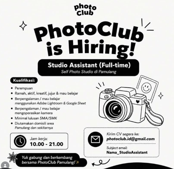 Loker Studio Assistant (Full-time)