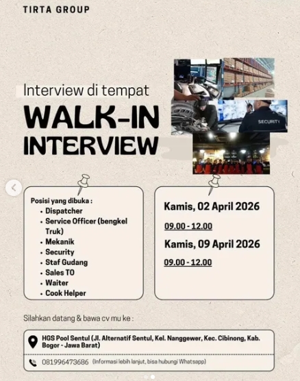 Loker Bengkel Truk