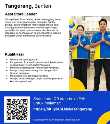 Loker Asst Store Leader