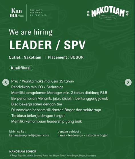 Loker Leader/SPV
