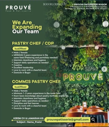 Loker Pastry chef/CDP