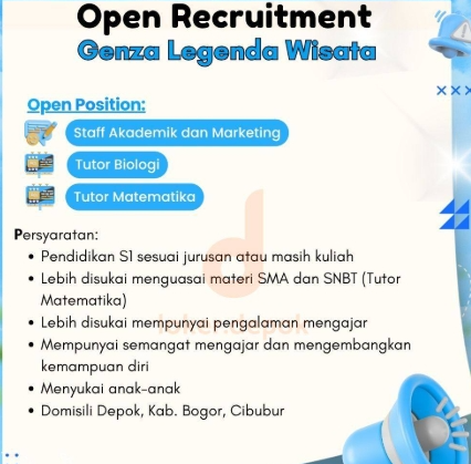 Loker Tutor Matematika