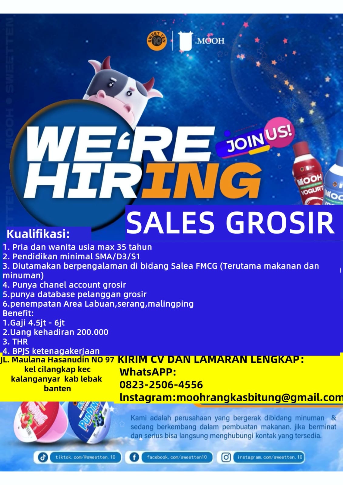 Loker SALES GROSIR