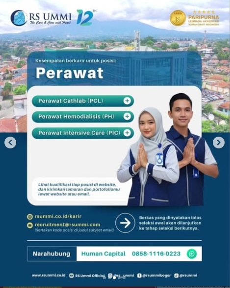 Loker Perawat Cathlab