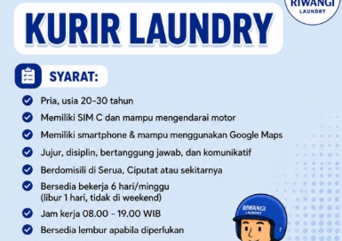 Loker Kurir laundry