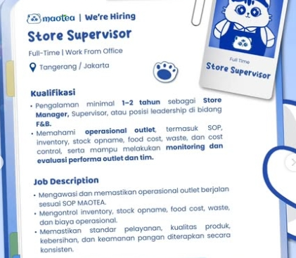 Loker Store supervisor