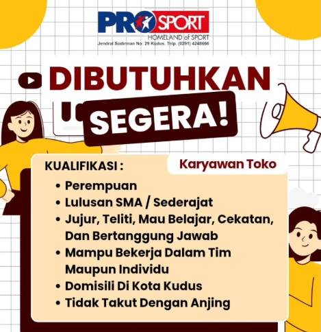 Loker Karyawan Toko