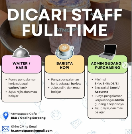 Loker ☕ BARISTA KOPI