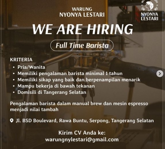Loker Barista