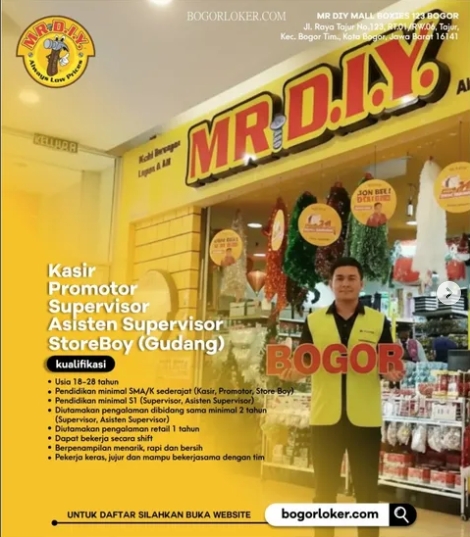 Loker Asisten supervisor