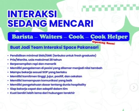 Loker Barista