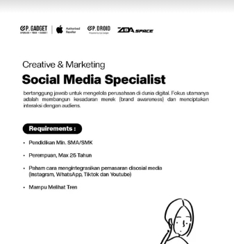 Loker Social media specialist