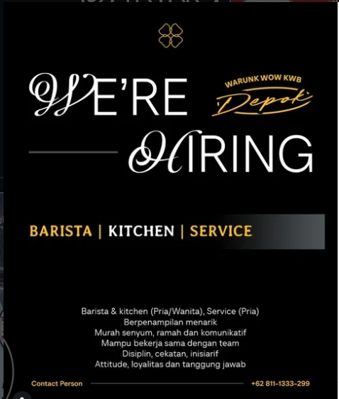 Loker Barista