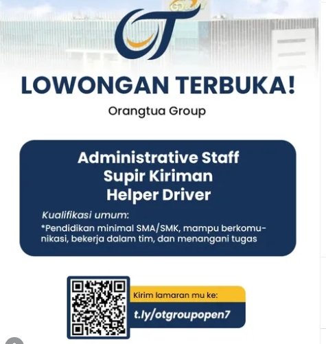 Loker Supir kiriman