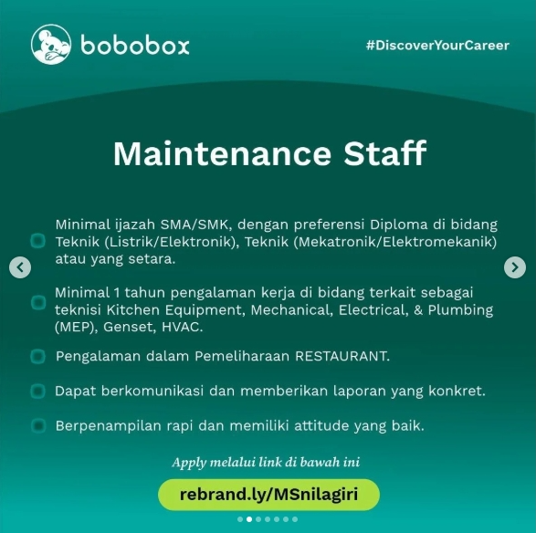 Loker Maintenance Finance