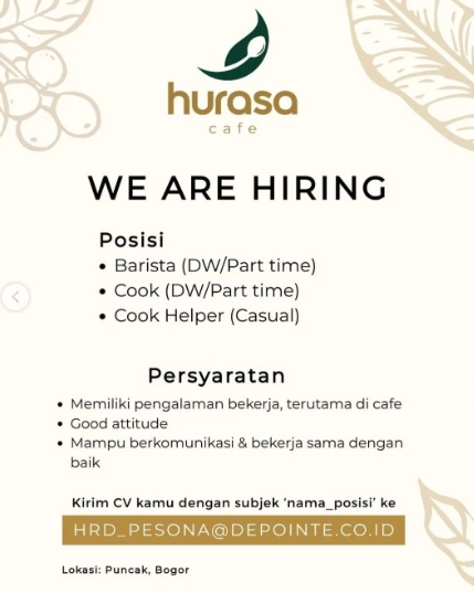 Loker Cook (DW/part time)
