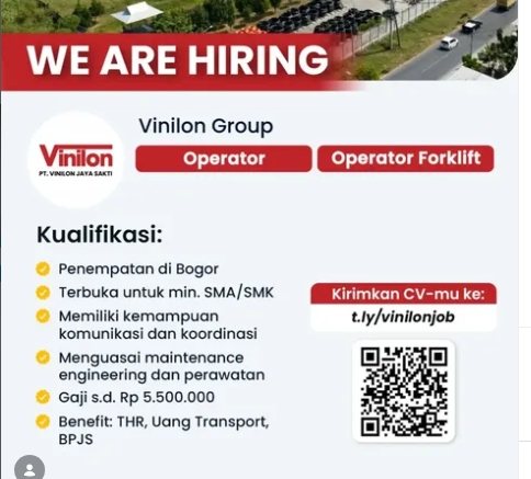 Loker Operator forklift
